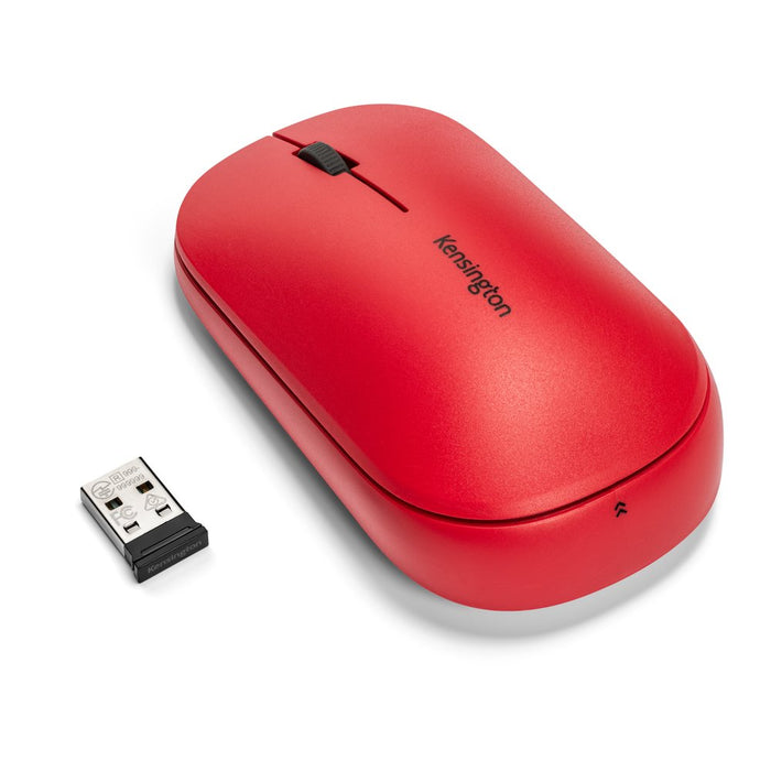 Mouse Slimblade 2.0 Rojo Dual USB y Bluetooth - Kensington