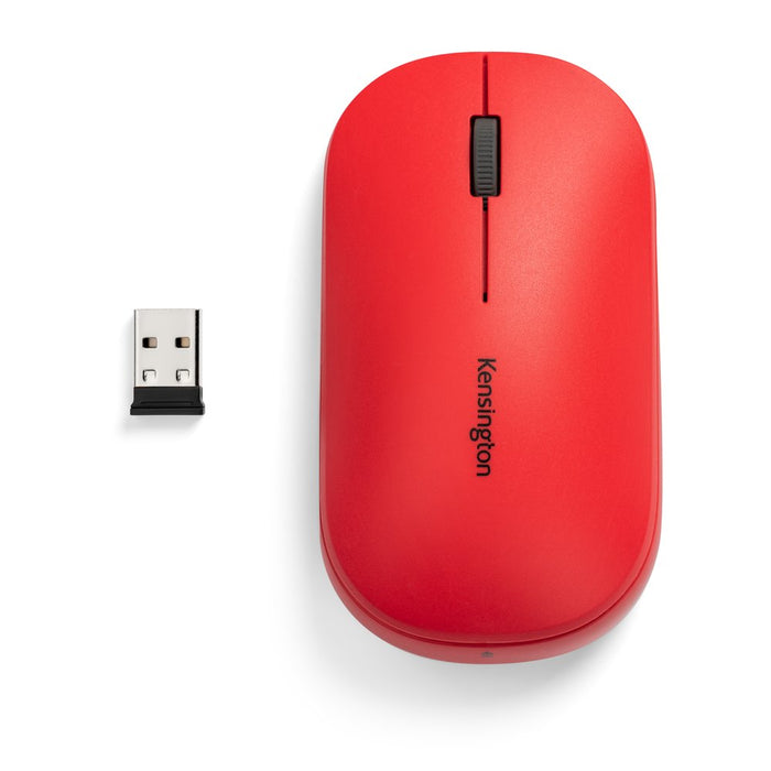 Mouse Slimblade 2.0 Rojo Dual USB y Bluetooth - Kensington