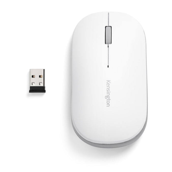 Mouse Slimblade 2.0 Blanco Dual USB y Bluetooth