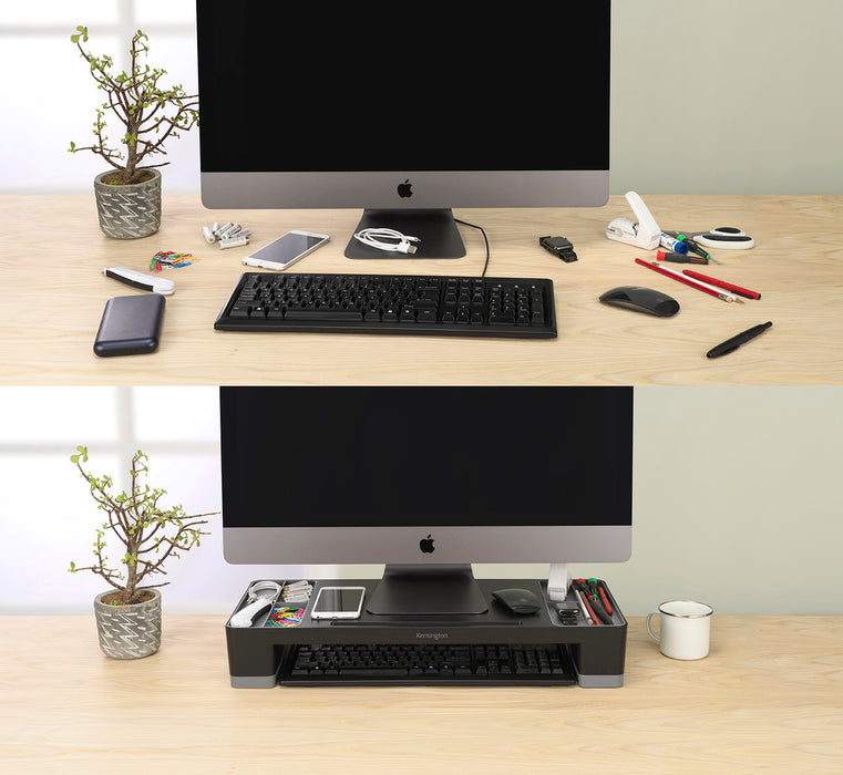 NEWO Base monitor de escritorio con organizador NW-MCS55